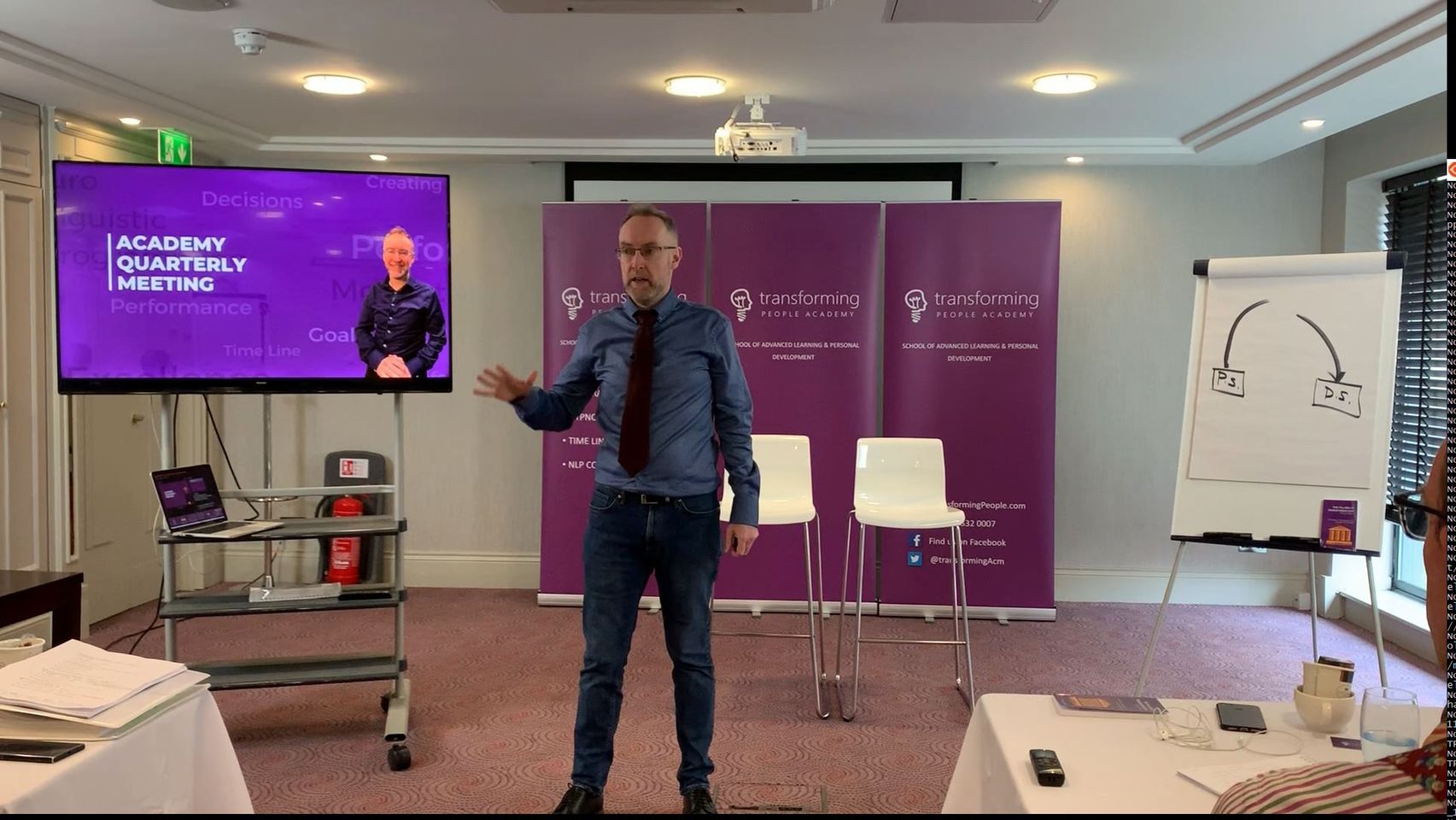 Transforming People Academy quarterly meeting